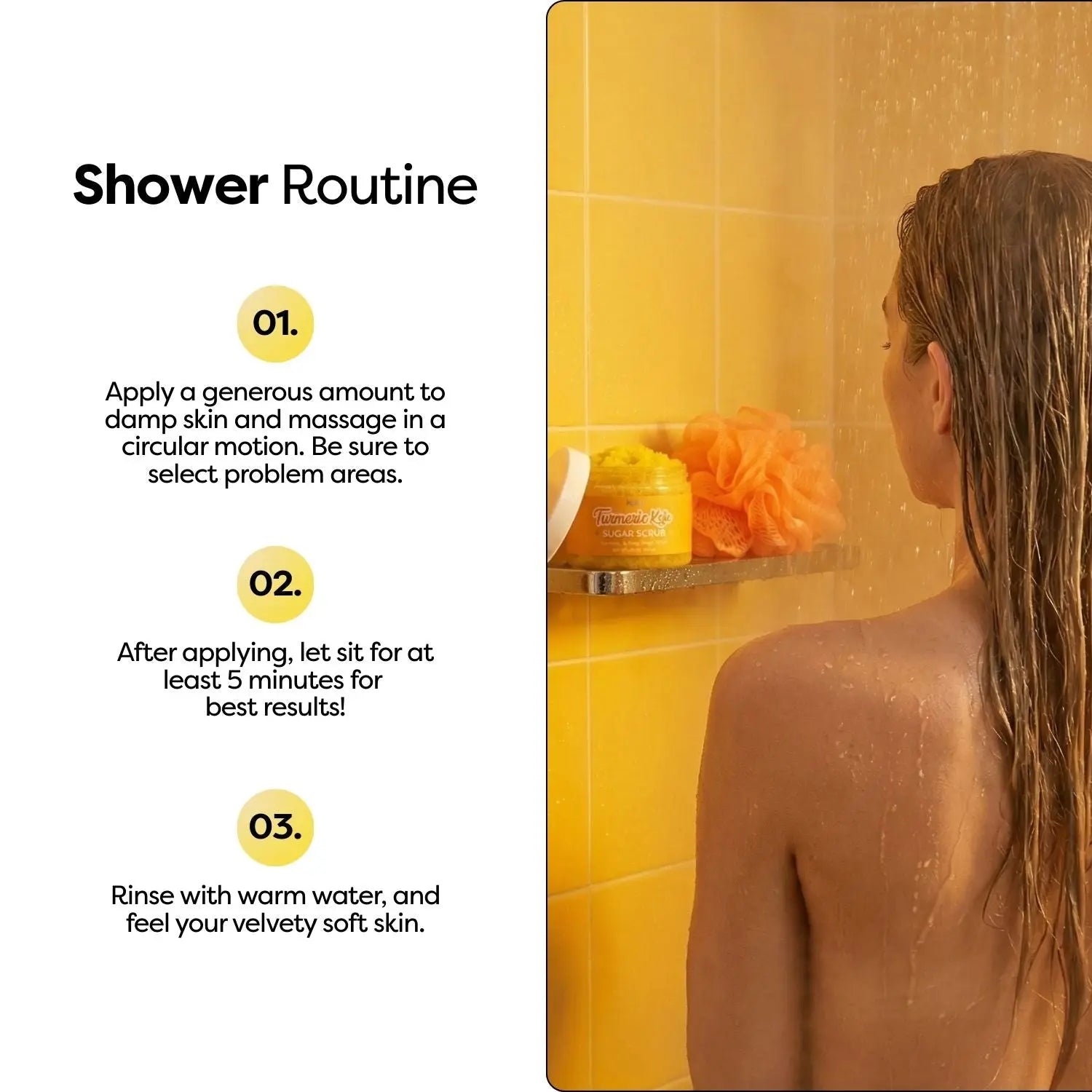 Turmeric Kojic Dark Spot Removal Scrub Kynd Beauty