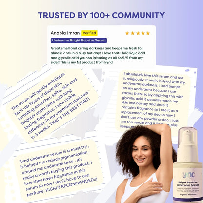 Bright Booster Underarm Serum Kynd Beauty