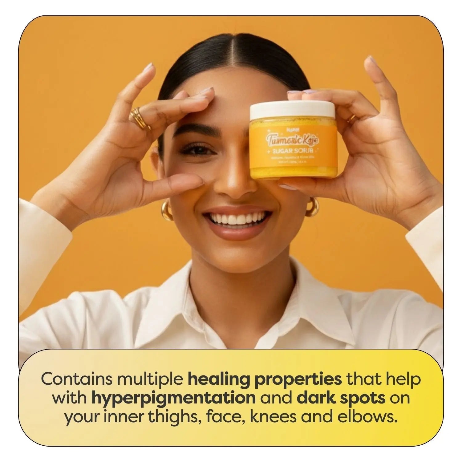 Turmeric Kojic Dark Spot Removal Scrub - KYND Beauty